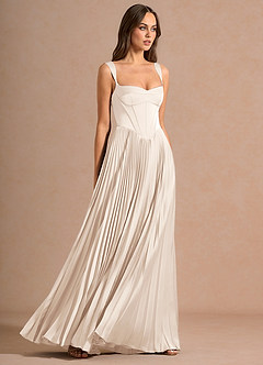 Robe Longue Crème Avenelle image4