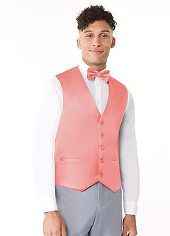 front Matte Satin Vest