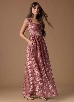 suknia Vintage Róża Maxi Hazel image9