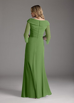 Azazie Jaycee Klänningar till brudens mor Klä A-Line i Chiffong Basilika image6