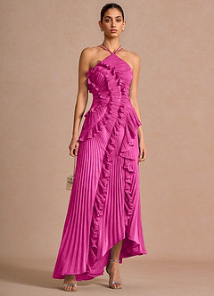 Robe Maxi Rose Vif Hatsu image4