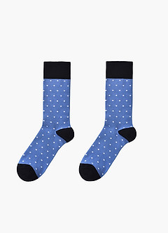front Polka Dot Groomsmen Socks