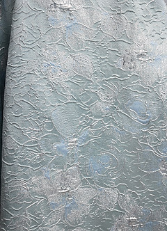 Azazie Lacey Mother of the Bride Dresses Agave Jacquard A-Line Off the Shoulder Floral Jacquard Dress image8