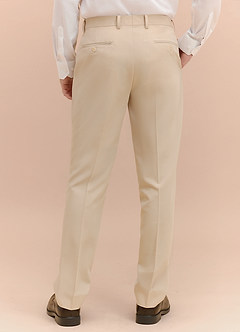front William Tan Comfort Blend Dress Pants