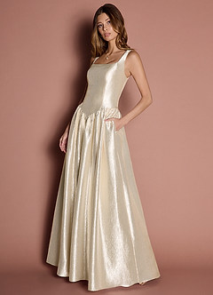 Robe Longue Crème Kelly image4