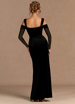 Vestido Negro Largo Taliyah image2