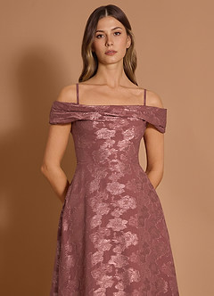 Miranda Vintage Rosa Vestido largo image5