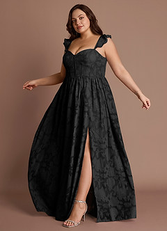 Denisse Black Corset Maxi Dress image10