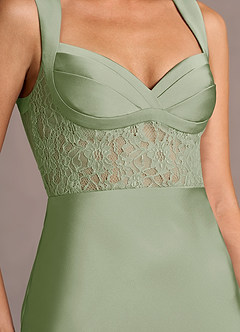 Maxi jurk Ava Licht Groen image6
