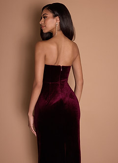 vestido Meio-dia Vinho Glorie image9