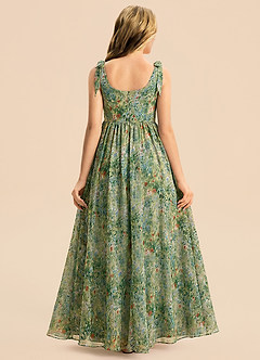 front Azazie Delyra Junior Formal Dress