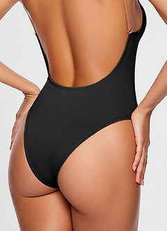 front Azazie One Piece Seamless Backless Bodysuit