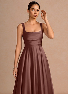 Azaria Mocha Coco Midi Dress image5