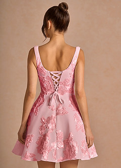 Brynn Pink Mini Dress image2