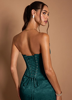 Jess Midnight Teal Two Piece Dress image8
