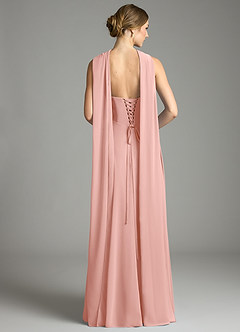 Azazie Ayla Abiti da Damigella Abito A-Line in Chiffon Scollo a Cuore Rosetta image11