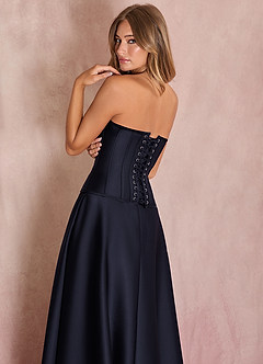 Nikol Deep Navy Two Piece Dress image7