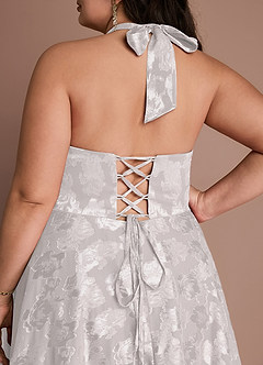 Isabeau Cream Midi Dress image13