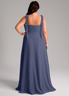 Azazie Debra Brautjungfernkleider Wandelbar A-Linie mit Taschen Chiffon Kleid Sturm image9