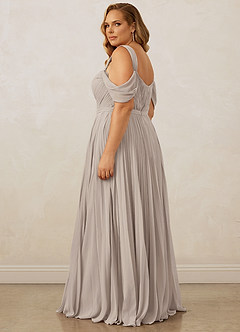 Christian Siriano Bridal for Azazie 1013 Bridesmaid Dresses Frost A-Line Off the Shoulder Chiffon Dress image15