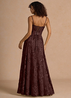 Isaura Burgundy Maxi Dress image2