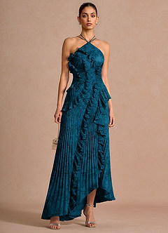 Hatsu Navy Black Maxi Dress image4
