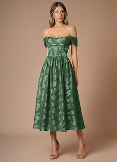 Dana Eucalyptus Midi Dress image5