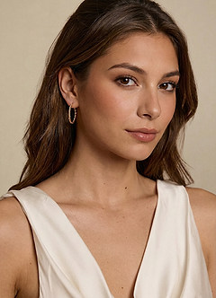 front Vielseitiges Ohrringe-Set mit 6 Stück