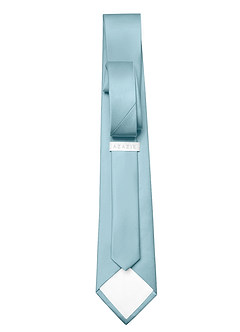 front Matte Satin Wide Tie