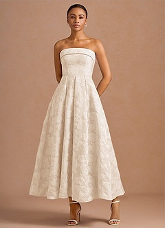 Clementine Cream Maxi Dress