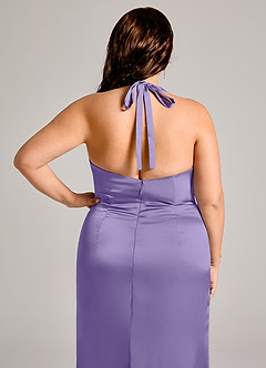 Azazie Valerie Brudtärnklänningar Klä av Sjöjungfru i Stretch Satin Plisserad Tahiti image8