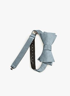 front Fliege aus metallischem Satin