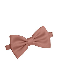 front Matching Matte Satin Pre-Tied Bow Tie & Suspenders Set