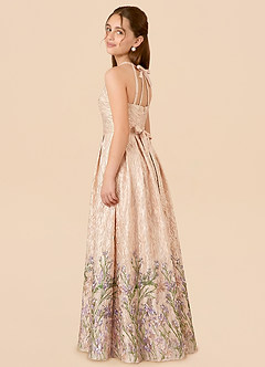 front Azazie Evaniah Junior Formal Dress