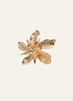 front Statement Flower Ring
