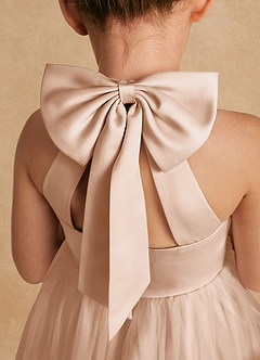 Azazie Bev English Rose A-Line Convertible Tulle Dress | Azazie