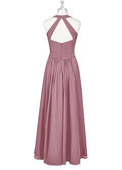 Azazie Claudia Bridesmaid Dresses Vintage Mauve A-Line Sweetheart Neckline Chiffon Dress image8