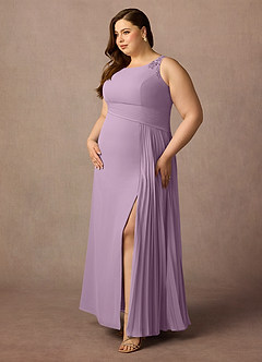 Azazie Galvan Mother of the Bride Dresses Wisteria A-Line Sequins Chiffon Dress image9