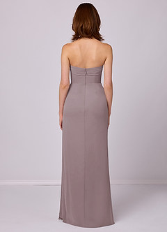 Barbie ♥ Azazie Bridesmaid Dresses Dusk Sheath Strapless Chiffon Convertible Dress image5