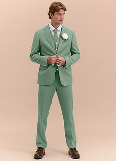 front James Matcha 3-teiliger Anzug