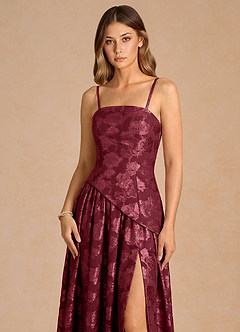 Marcella Wine Maxi Dress image5