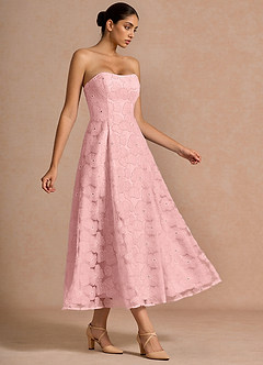 Aiselle Pink Maxi Dress image3