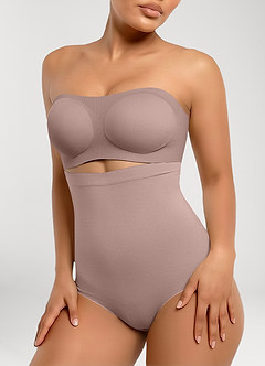 front Culotte gainante anti-roulement à compression élevée