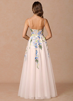 Iverine Blush Pink Multi Maxi Dress image2