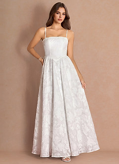 Vestido Blanco Largo Nora image3