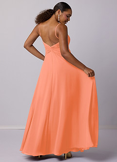 Barbie ♥ Azazie Bridesmaid Dresses Sunset A-Line Chiffon Dress image6