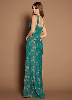 Terrie Dark Teal Maxi Dress image6