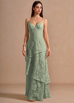 Vestido Agave Verde Largo Piretha image3