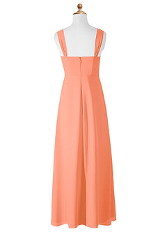 Azazie Denice Junior Sunset A-Line Chiffon Dress image9