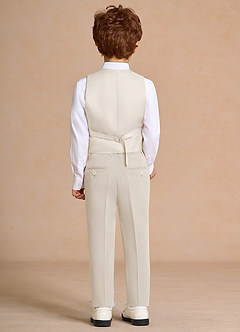 front Oliver Cream Boys 3-Piece Suit